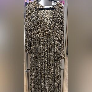 Mango Animal Print Dress
